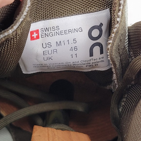 On Cloud X Aloe White Men's Shoes US Size 11.5 Running Workout Sneakers 40.99705 - Picture 8 of 8